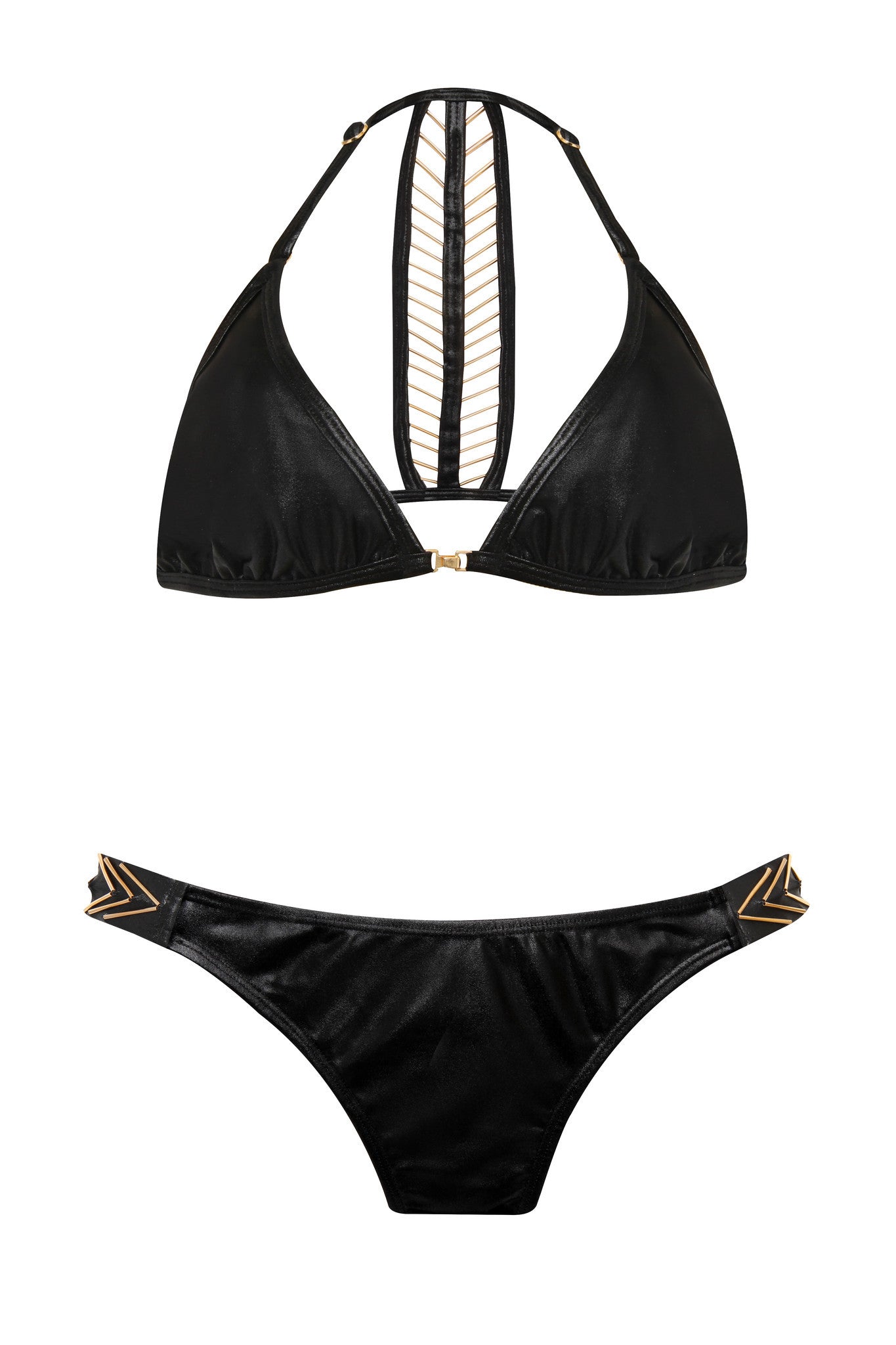 MOS Beachwear Lila Black Bikini